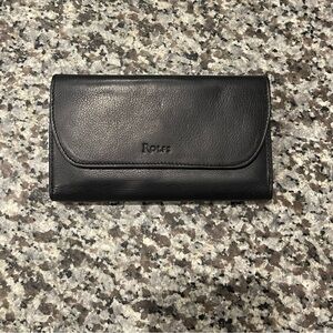 Rolf’s Genuine Leather Bi-Fold Wallet - Black